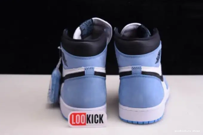 Cheap 1 555088-134 RETRO AIR HIGH BLACK UNIVERSITY WHITE BLUE JORDAN 0511